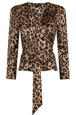 Clearance Valentin Studio Josie Blouse Leopard