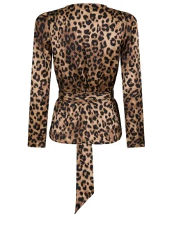 Clearance Valentin Studio Josie Blouse Leopard
