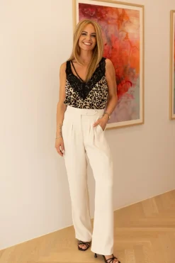 Sale Valentin Studio Josie Pants Ivory