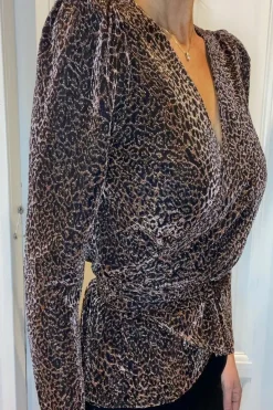 Outlet Valentin Studio Josie Wrap Leo Glimmer Copper