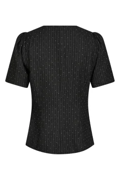Clearance Neo Noir Jules B Pinstripe Blouse 167083 132