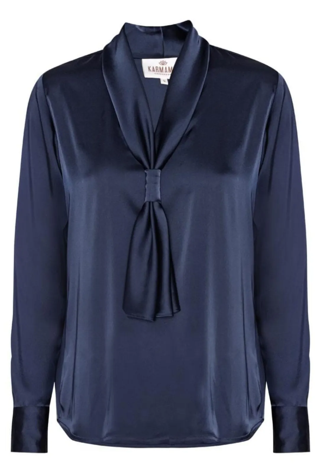 Discount Karmamia Jules Blouse Semi Rich Navy