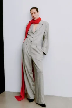 Clearance Second Female Jun Shirt Blazer 60090 0504 Trench Coat