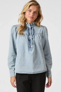 Outlet Neo Noir Justine Denim Shirt 161903 145