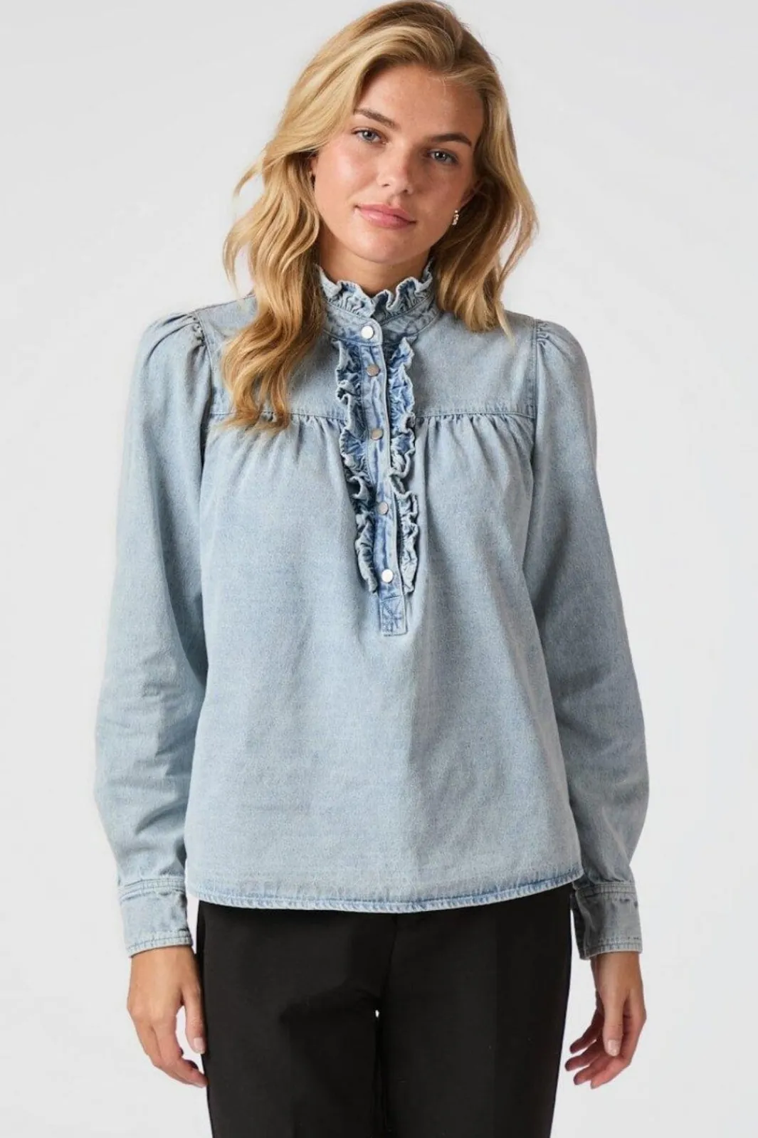 Outlet Neo Noir Justine Denim Shirt 161903 145