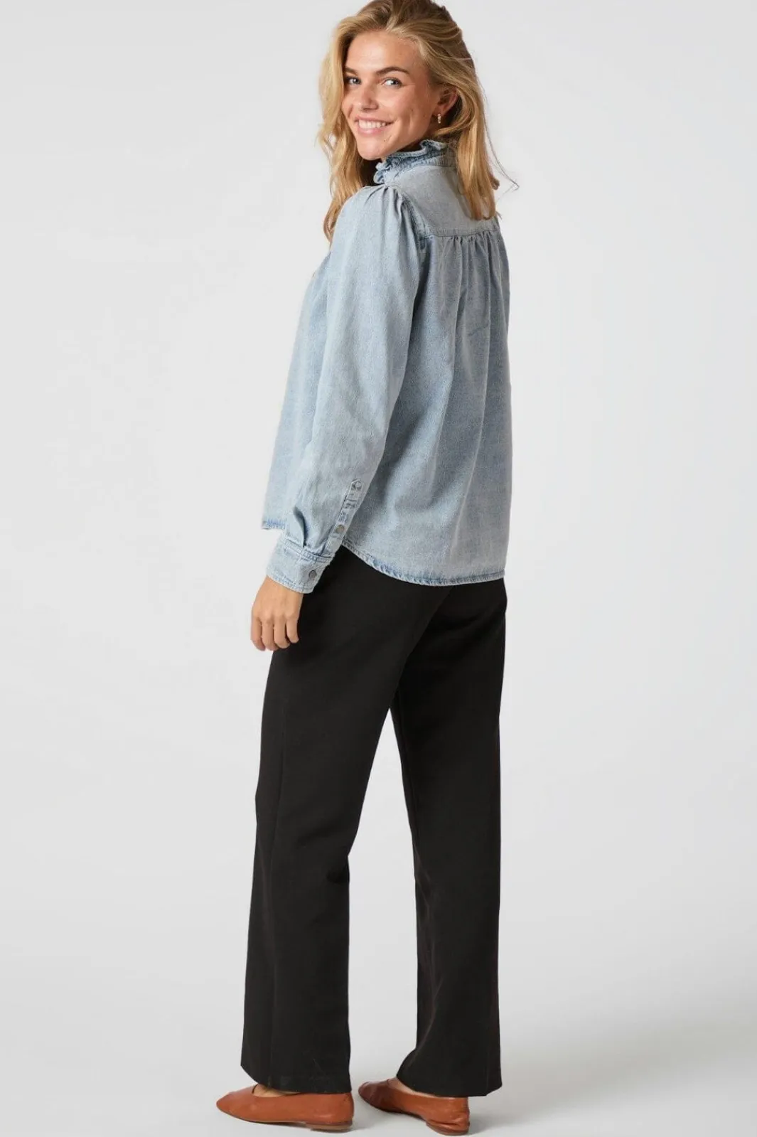Outlet Neo Noir Justine Denim Shirt 161903 145