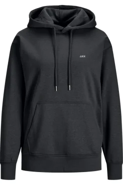 Discount Jjxx Jxabbie Rlx Ls Every Hood Swt 4080136 Black White Jjxx Logo