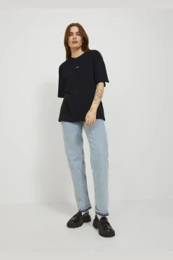 Hot Jjxx Jxandrea Loose Ss Logo Tee 3861160 Black White Logo