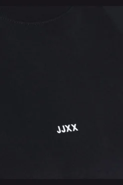 Hot Jjxx Jxandrea Loose Ss Logo Tee 3861160 Black White Logo