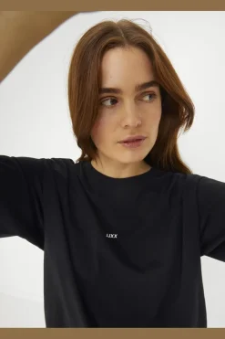 Hot Jjxx Jxandrea Loose Ss Logo Tee 3861160 Black White Logo