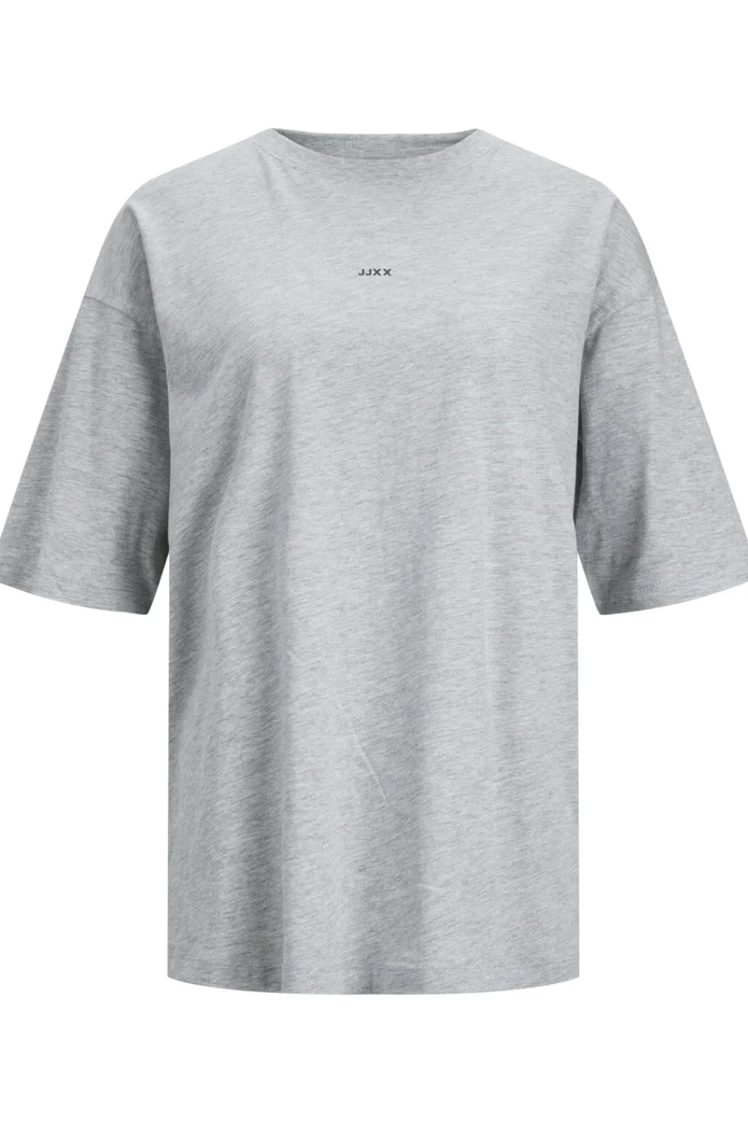Clearance Jjxx Jxandrea Loose Ss Logo Tee 4229245 Light Grey Melange Black Jjxx Logo