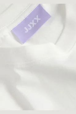 Jjxx Jxastrid Sl Boxy Print Tee 4885027 Blanc De Blanc Nature Club