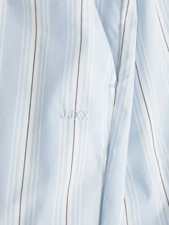 Outlet Jjxx Jxava Poplin Pant Ln 4651991 Cashmere Blue Striped