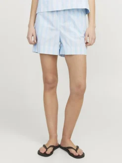 New Jjxx Jxava Poplin Shorts 4651927 Cashmere Blue Striped