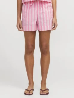 Outlet Jjxx Jxava Poplin Shorts 4651928 Morning Glory Striped