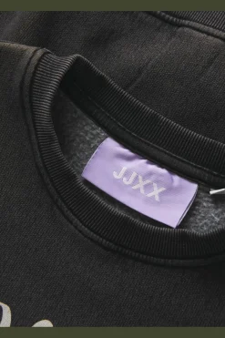 Clearance Jjxx Jxbritta Rlx Ls Crew Swt 4808882 Black Wild And Free