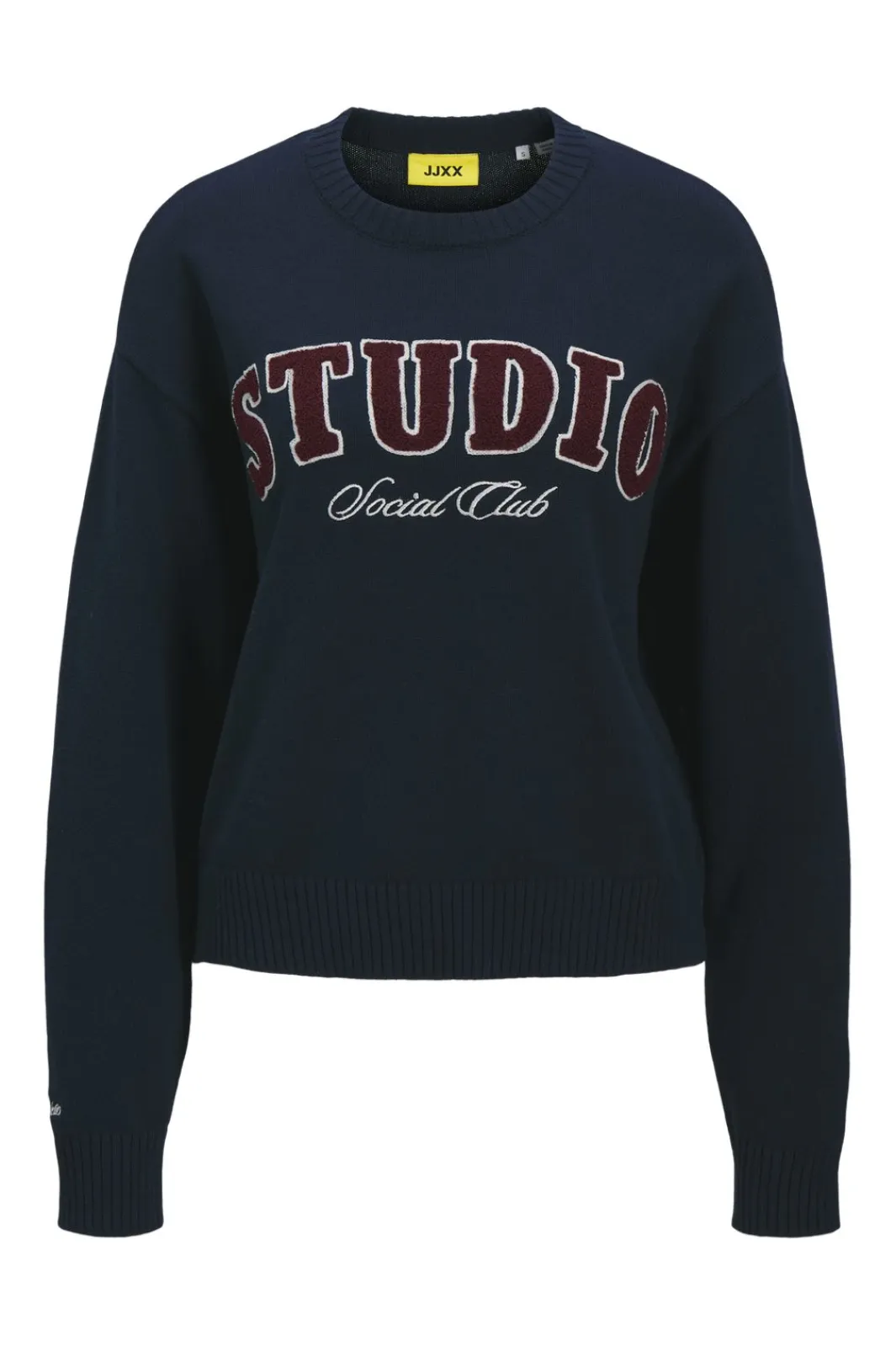 Jjxx Jxbrook Crew Neck Knit 4842271 Maritime Blue /Studio
