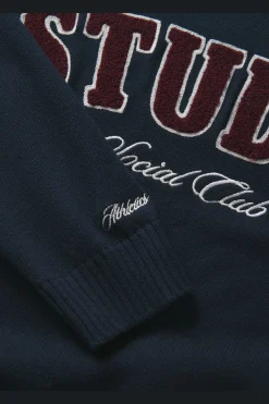 Jjxx Jxbrook Crew Neck Knit 4842271 Maritime Blue /Studio
