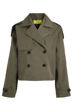 Hot Jjxx Jxcarlie Short Trenchcoat Sn 4395387 Dusty Olive