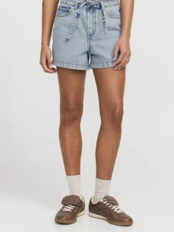 Best Jjxx Jxcelen Paperbag Denim Shorts 4653832 Light Blue Denim