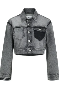 Online Jjxx Jxfiona Regular Denim Jacket 4708682 Medium Grey Denim