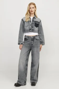 Online Jjxx Jxfiona Regular Denim Jacket 4708682 Medium Grey Denim
