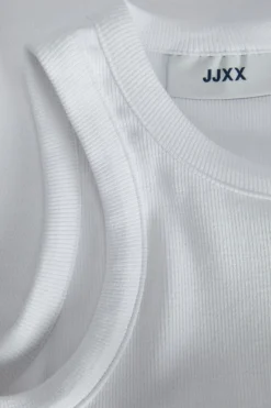 Outlet Jjxx Jxforest Str Sl Rib Top 4095210 Bright White
