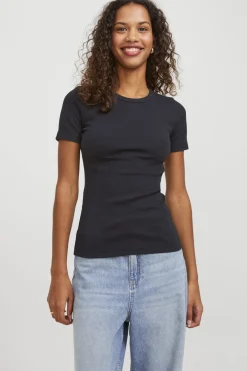Best Jjxx Jxfrankie Str Ss Rib Tee 4211239 Black
