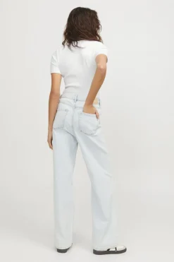 Hot Jjxx Jxfrankie Str Ss Rib Tee 4244251 Bright White