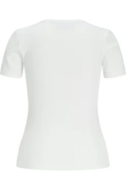Hot Jjxx Jxfrankie Str Ss Rib Tee 4244251 Bright White