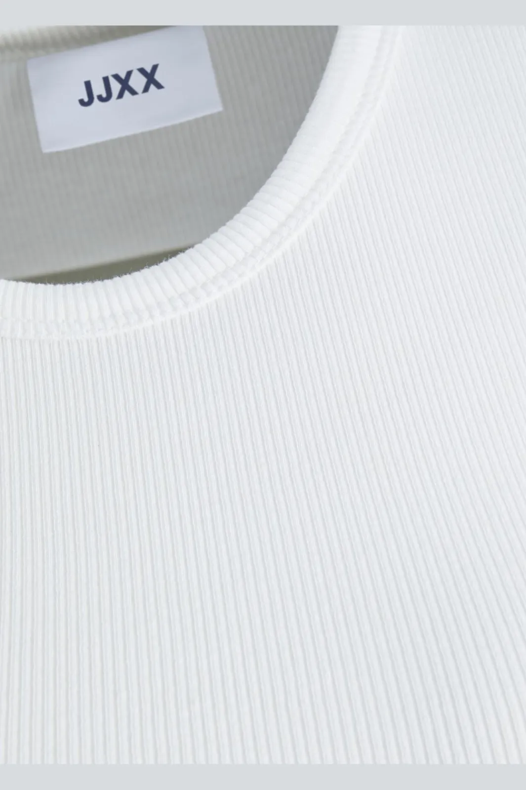 Outlet Jjxx Jxfreya Str Ls Rib Tee 3801849 Bright White