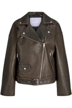Best Jjxx Jxfrida Washed Biker Jkt Sn 4773973 Bracken Washed