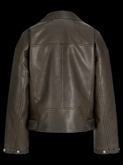 Best Jjxx Jxfrida Washed Biker Jkt Sn 4773973 Bracken Washed