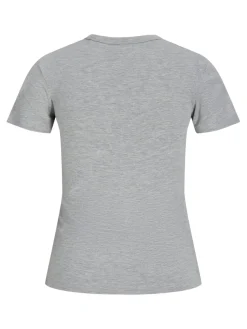 Jjxx Jxgigi Str Ss Tee 4725895 Light Grey Melange