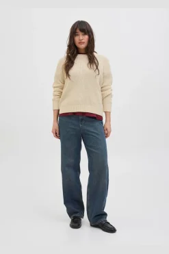 Hot Jjxx Jxglobal Crew Neck Knit 4897332 Moonbeam