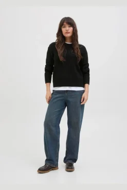 New Jjxx Jxglobal Crew Neck Knit 4897323 Black