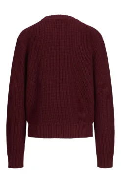 New Jjxx Jxglobal Crew Neck Knit 4897324 Cabernet