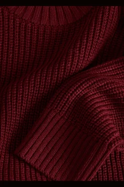 New Jjxx Jxglobal Crew Neck Knit 4897324 Cabernet