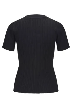 Clearance Jjxx Jxhadley Tight Ss Polo Knit 4791542 Black