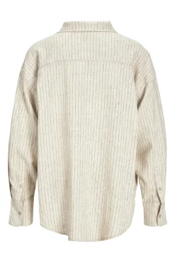 Online Jjxx Jxjamie Breeze Summer Ls Shirt Sn 4653032 Feather Gray Pinstripe