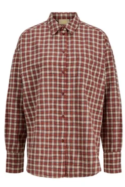 Hot Jjxx Jxjamie Flannel Detail Shirt 5031556 Picante Checks