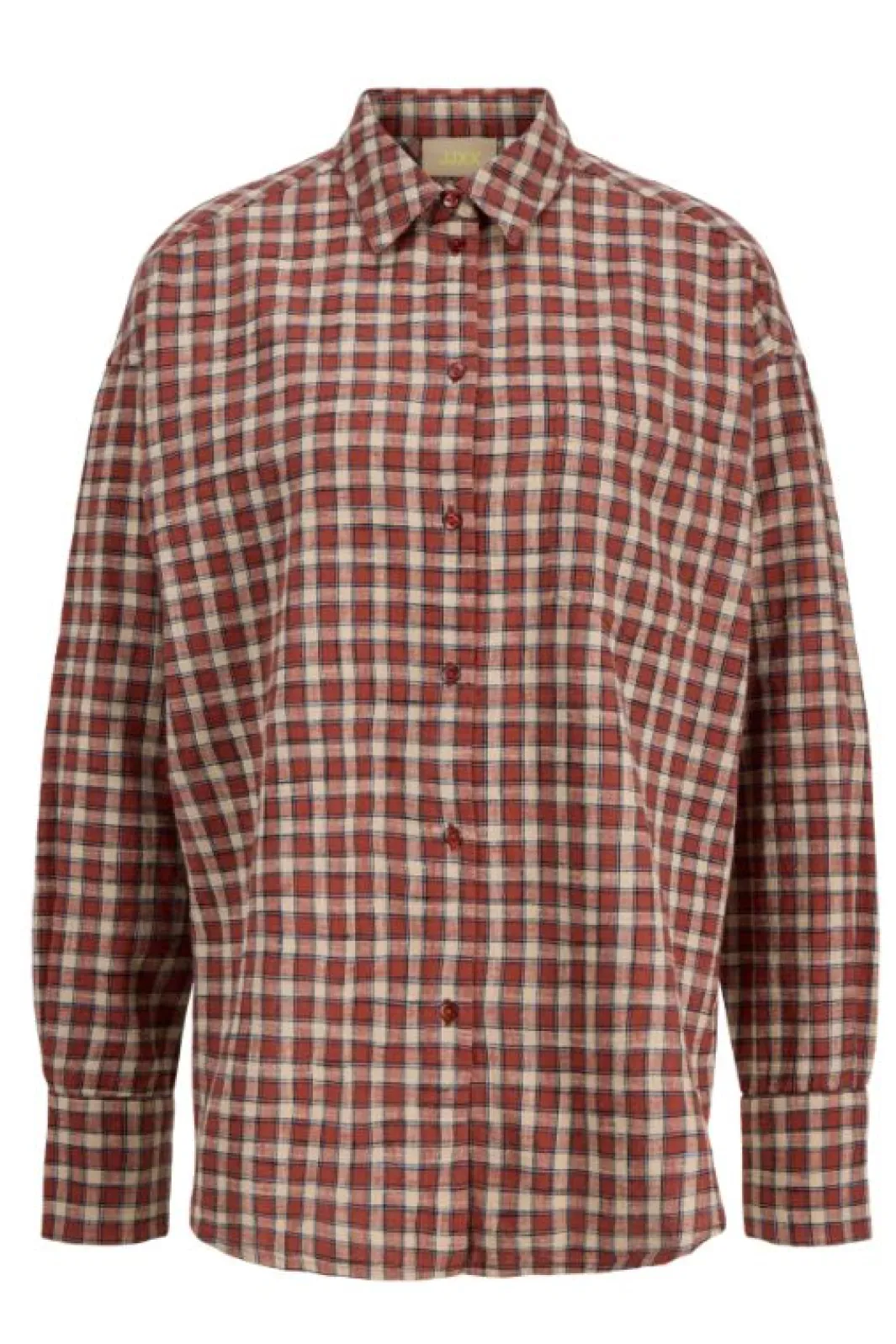 Hot Jjxx Jxjamie Flannel Detail Shirt 5031556 Picante Checks