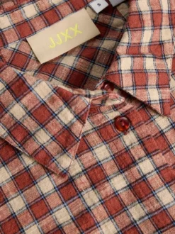 Hot Jjxx Jxjamie Flannel Detail Shirt 5031556 Picante Checks