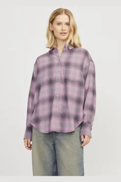 Hot Jjxx Jxjamie Flannel Ls Shirt 4650944 Moonlite Mauve Check