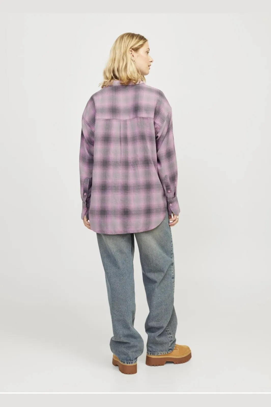Hot Jjxx Jxjamie Flannel Ls Shirt 4650944 Moonlite Mauve Check