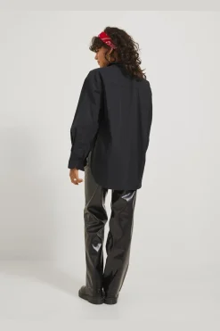Best Jjxx Jxjamie Ls Relaxed Poplin Shirt 3859304 Black