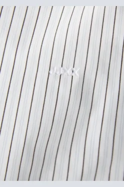 Clearance Jjxx Jxjamie Ls Relaxed Poplin Shirt 4919749 Skyway Stripes