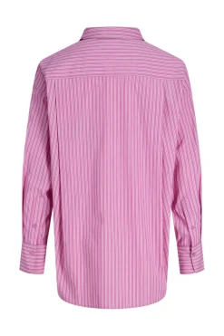 Sale Jjxx Jxjamie Ls Relaxed Poplin Shirt 4903184 Fiji Flower White