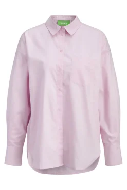 Online Jjxx Jxjamie Ls Relaxed Poplin Shirt 4935936 Pink Lady