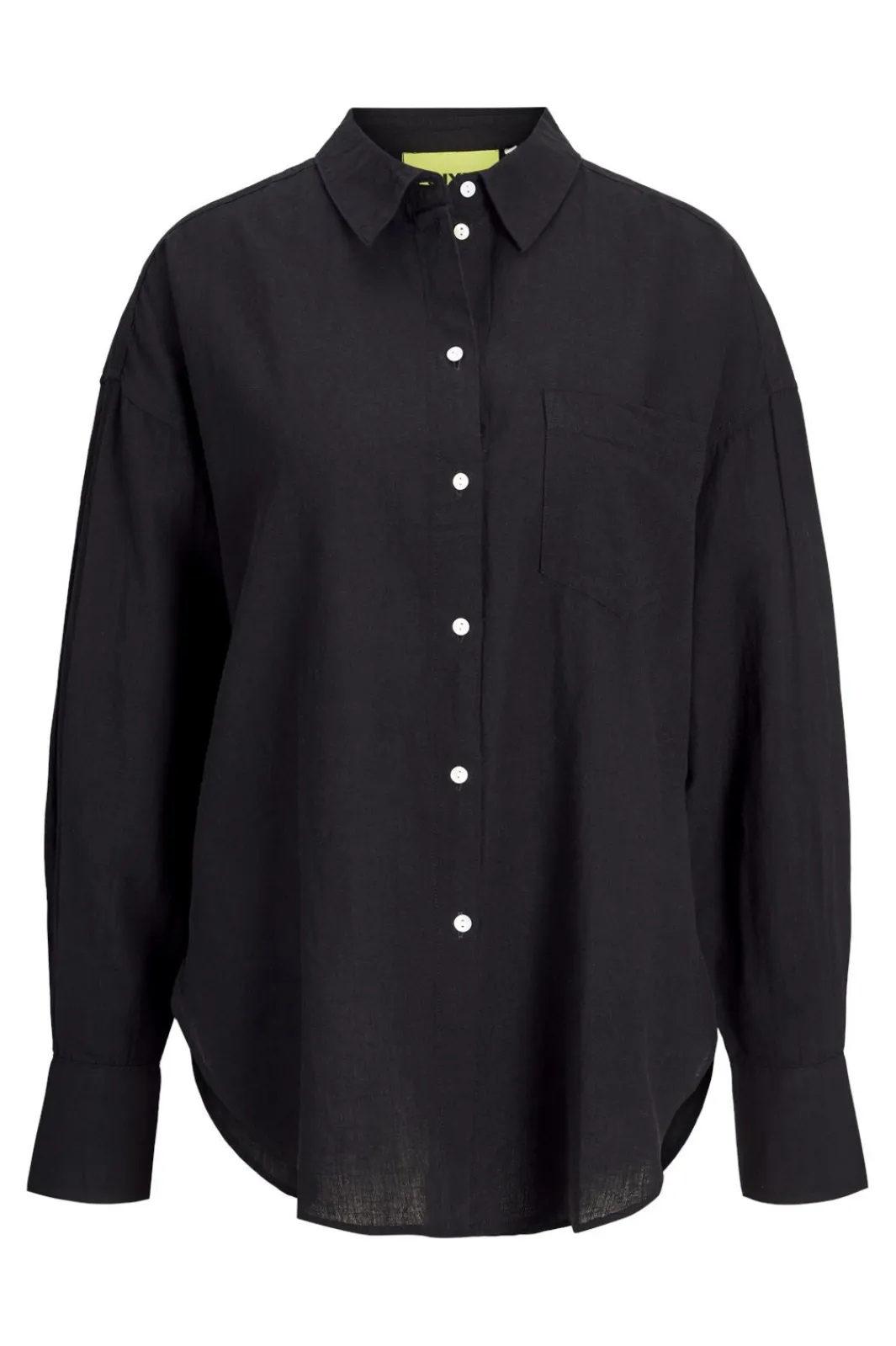 Jjxx Jxjamie Ls Rlx Linen Blend Shirt Sn 4493799 Black